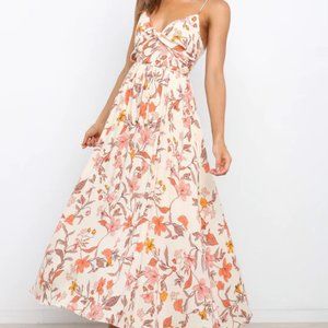 PETAL & PUP TUSMORE DRESS IN CREAM